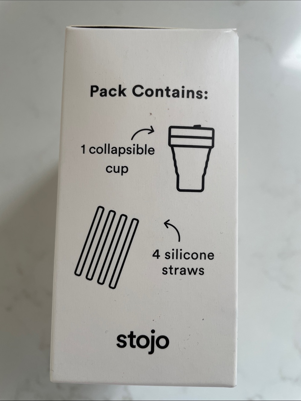 Stojo 12 oz Collapsible Travel Cup in Deep Mauve - Picture 7 of 8